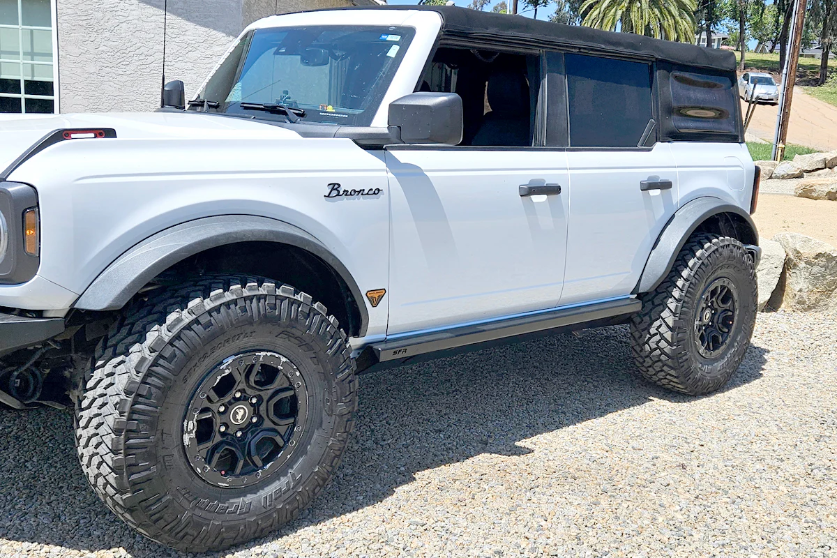 Sledgehammer Series Rock Sliders for Bronco - Image 8