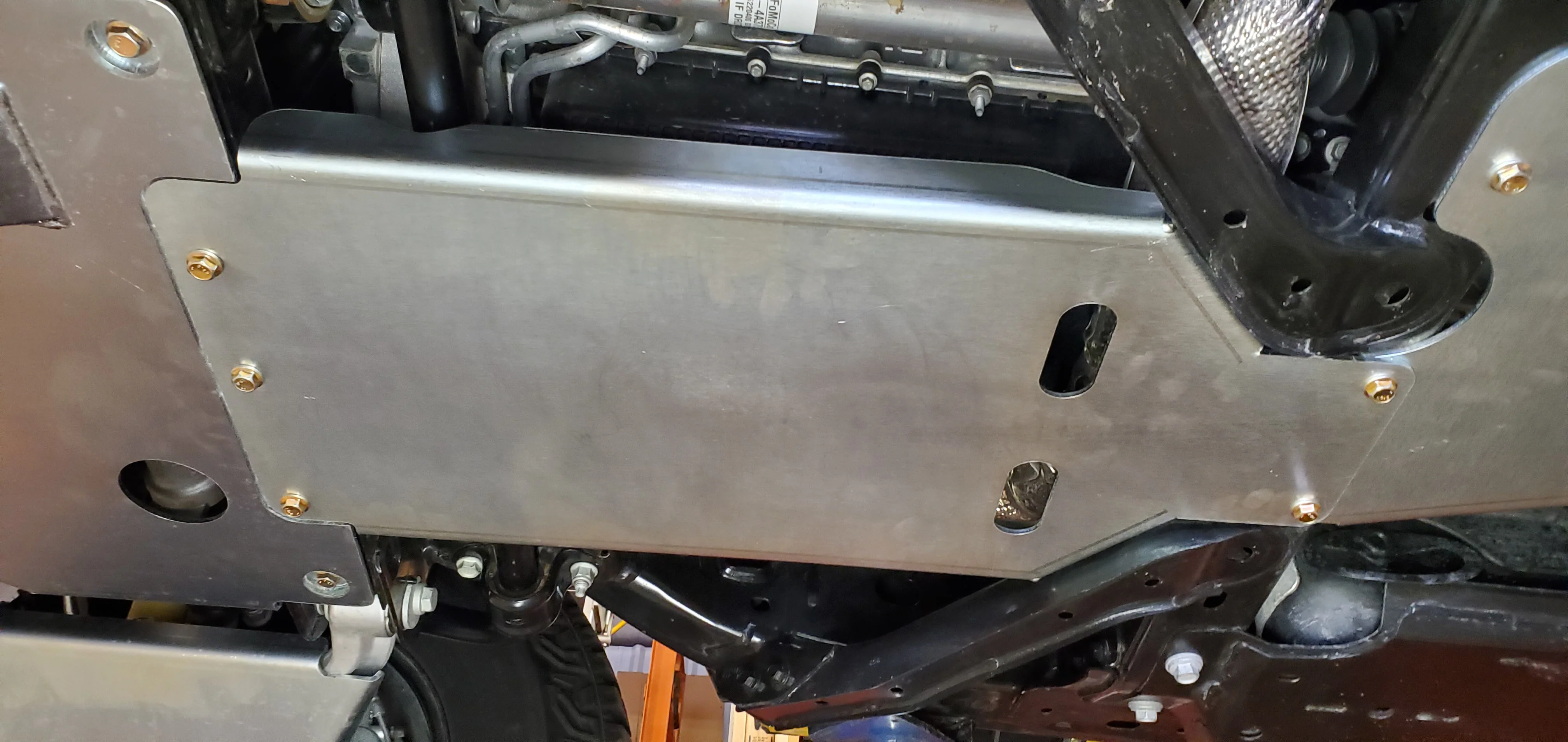 6G Bronco Transmission Skid Plate - Image 4