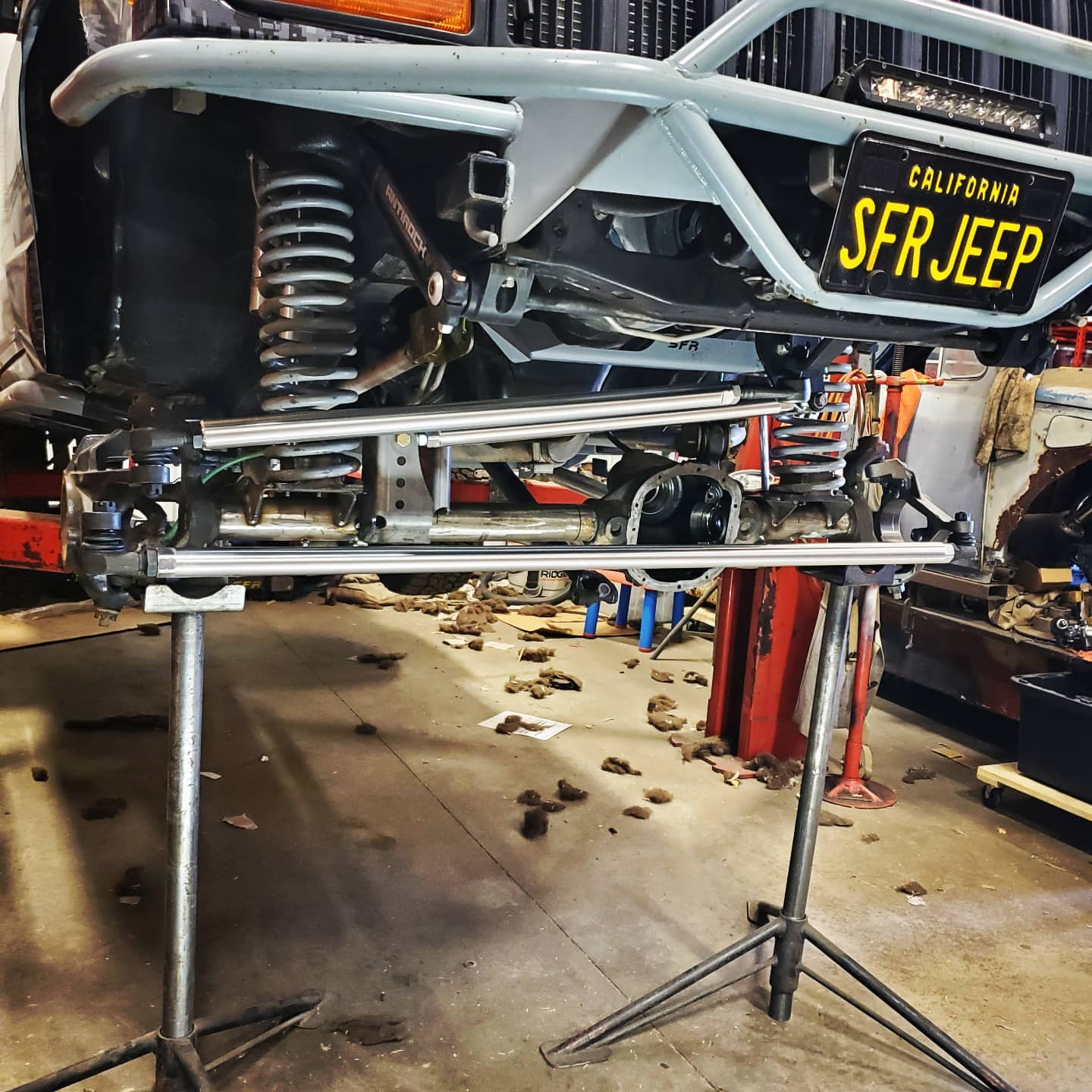 XJ, TJ, ZJ Front Axle Swap Bracket Kit - Image 4